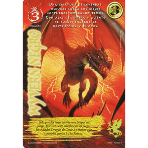 WYVERN NEGRO (LPE4 - REAL)