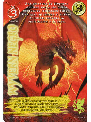 WYVERN NEGRO (LPE4 - REAL)