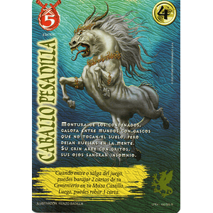 CABALLO PESADILLA (LPE4 - REAL)