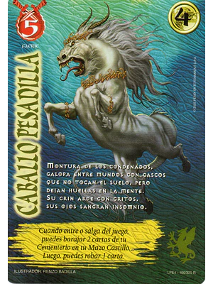 CABALLO PESADILLA (LPE4 - REAL)
