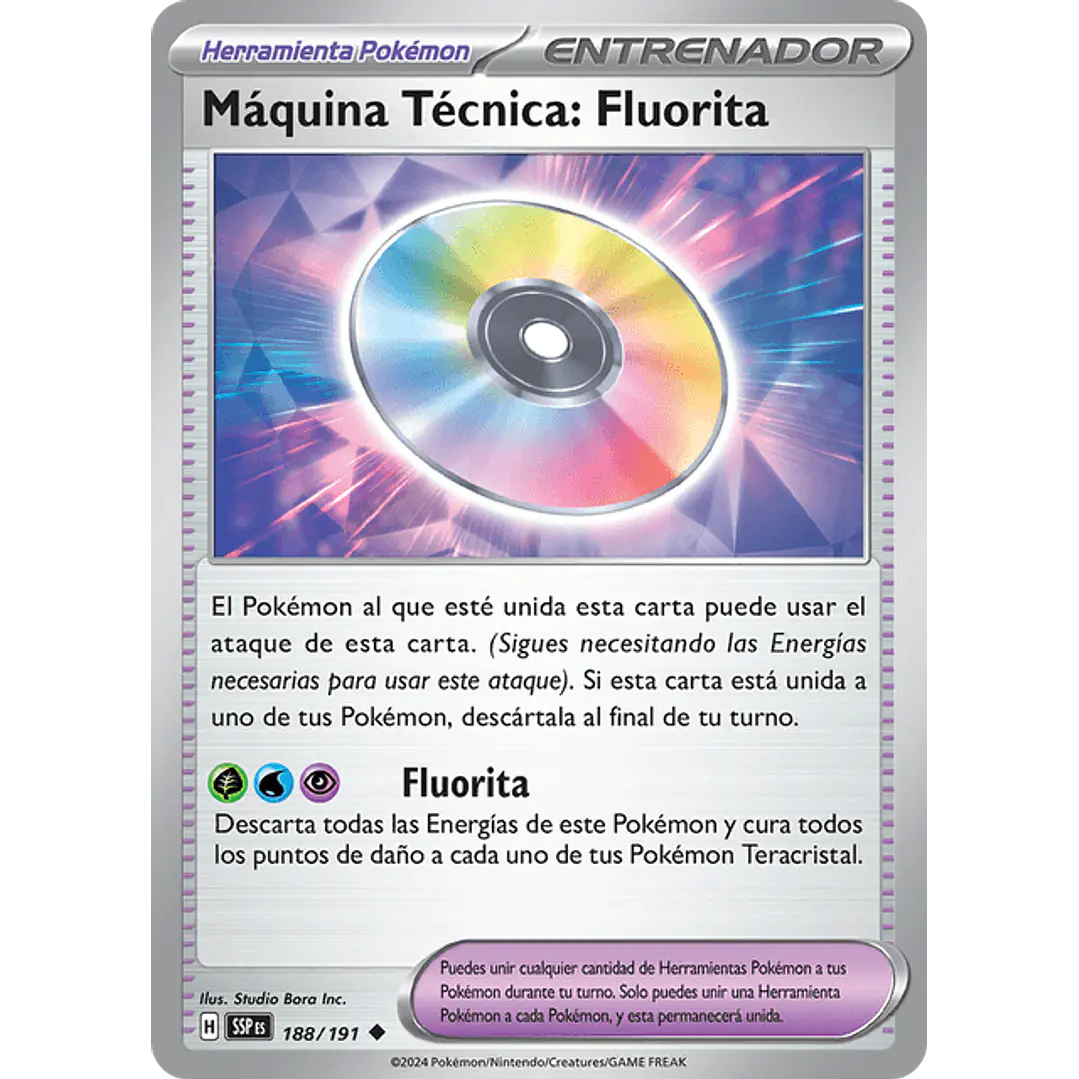 MÁQUINA TÉCNICA: FLUORITA - 188/191 1