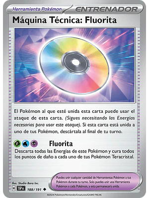 MÁQUINA TÉCNICA: FLUORITA - 188/191