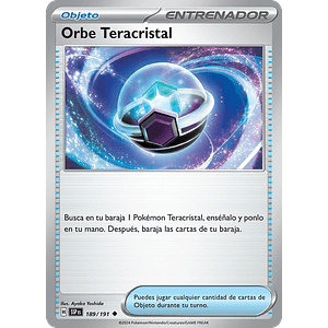 ORBE TERACRISTAL - 189/191