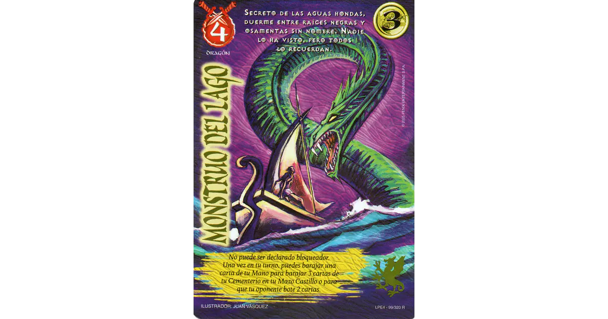 MONSTRUO DEL LAGO (LPE4 - REAL)