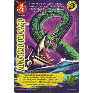 MONSTRUO DEL LAGO (LPE4 - REAL)