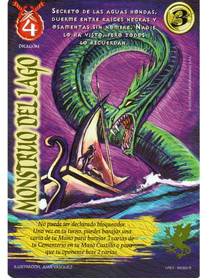 MONSTRUO DEL LAGO (LPE4 - REAL)