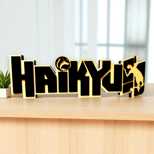 LOGO HAIKYUU!! 3D