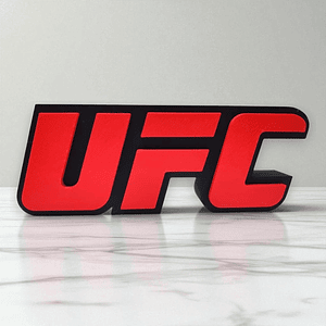 LOGO UFC 3D