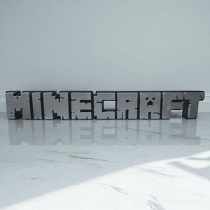 LOGO MINECRAFT 3D