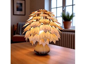 LÁMPARA HOJA 3D EXCLUSIVA CON LUZ LED – DISEÑO ÚNICO PARA DECORACIÓN