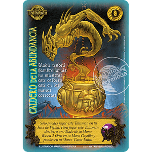 CALDERO DE LA ABUNDANCIA (HD ANIVERSARIO - MR - REWORK)