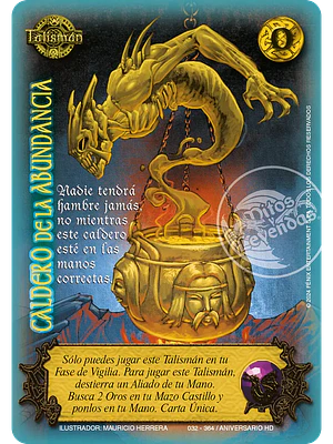 CALDERO DE LA ABUNDANCIA (HD ANIVERSARIO - MR - REWORK)