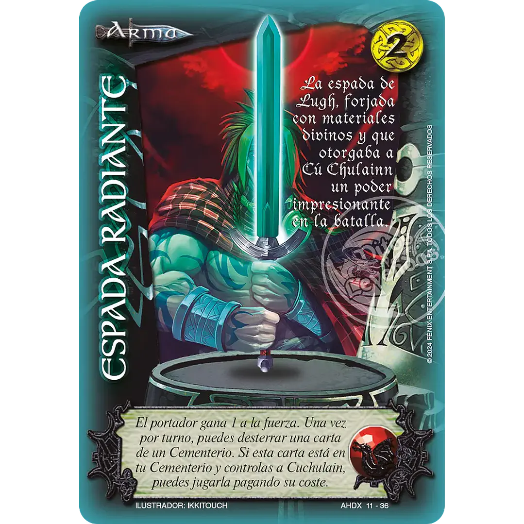 ESPADA RADIANTE (AHDX) 1