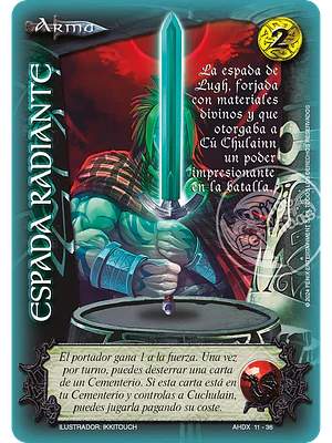 ESPADA RADIANTE (AHDX)