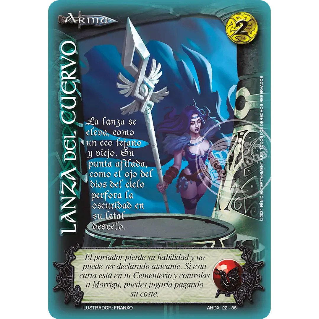 LANZA DE CUERVO (AHDX) 1