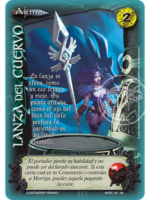 LANZA DE CUERVO (AHDX)