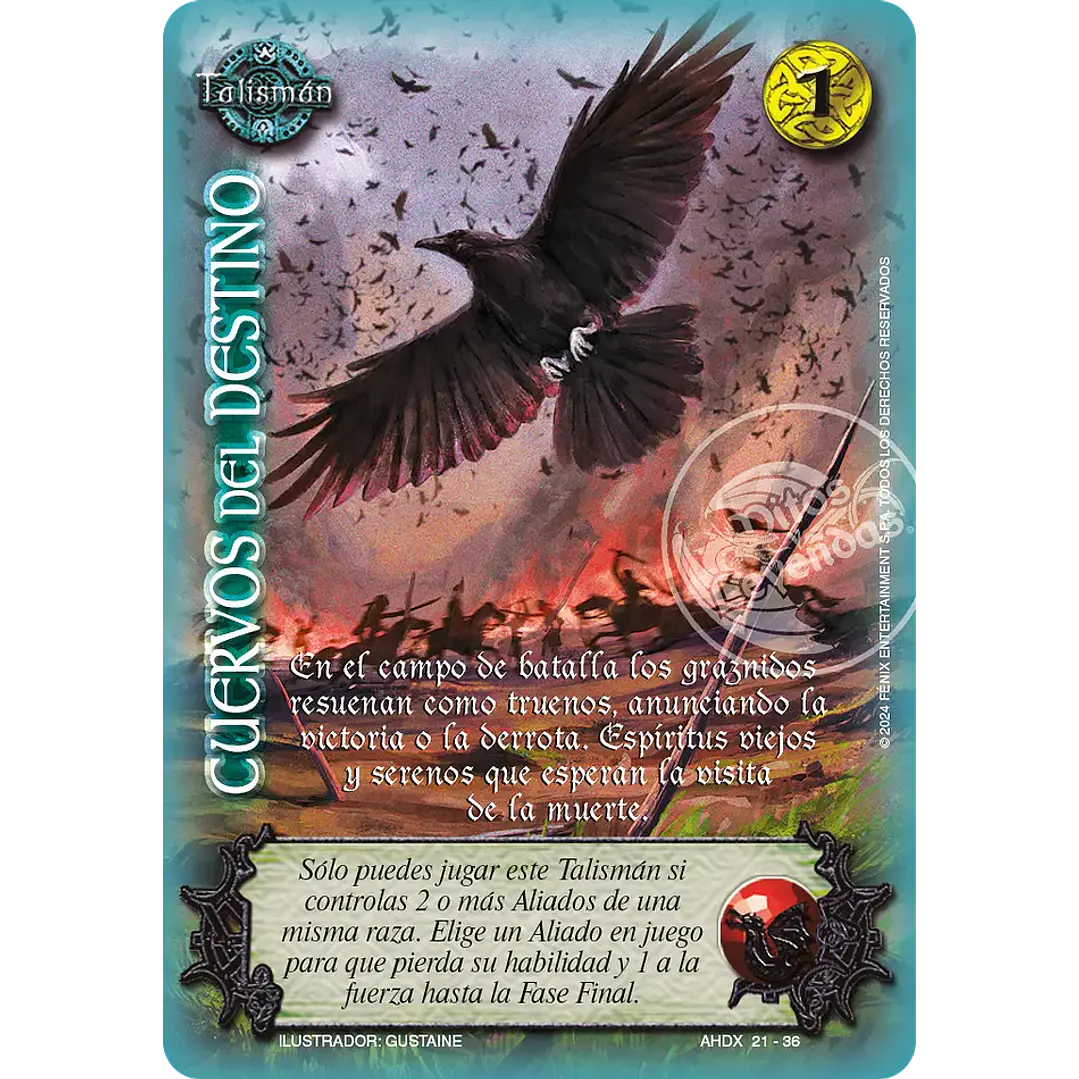 CUERVOS DEL DESTINO (AHDX) 1