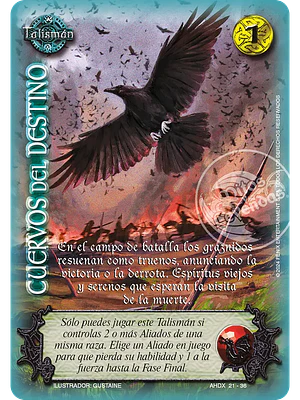 CUERVOS DEL DESTINO (AHDX)