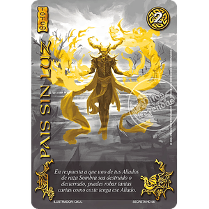 PAÍS SIN LUZ (AHDX - SECRETA)