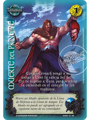 MUERTE DEL PRINCIPE (AHDX)