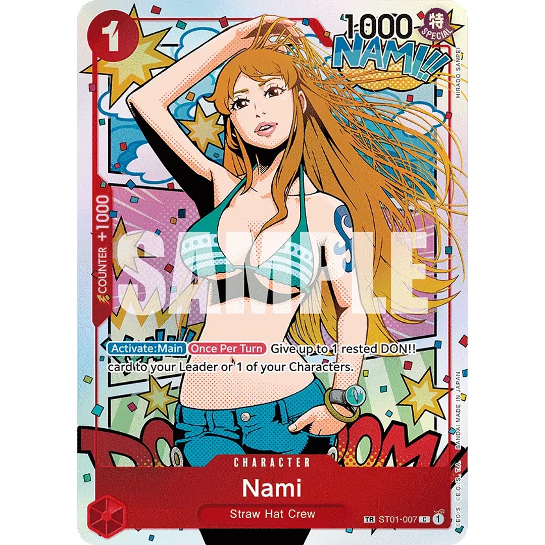 NAMI (ALTERNATE ART) ST01-007 1