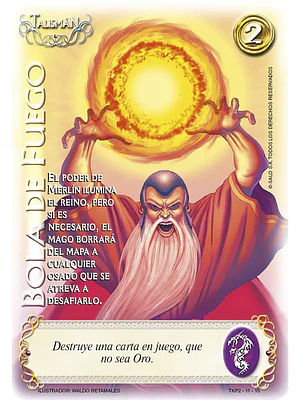 BOLA DE FUEGO (TKPB23 - FE SIN LIMITE)