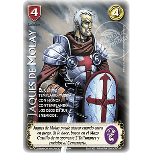 JAQUES DE MOLAY (CLÁSICO CRU - REAL)