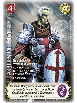 JAQUES DE MOLAY (CLÁSICO CRU - REAL)