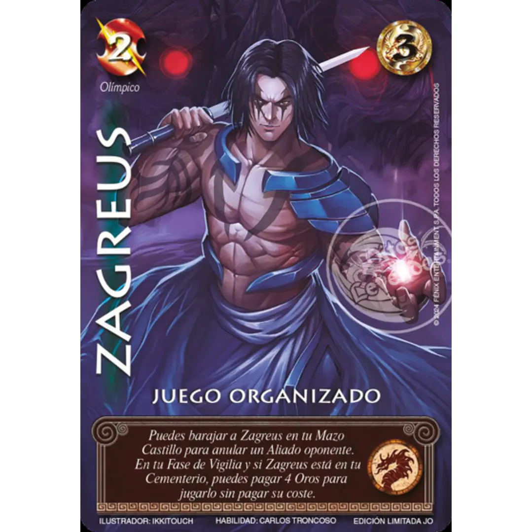 ZAGREUS JO - SINGLES MITOS Y LEYENDAS 1