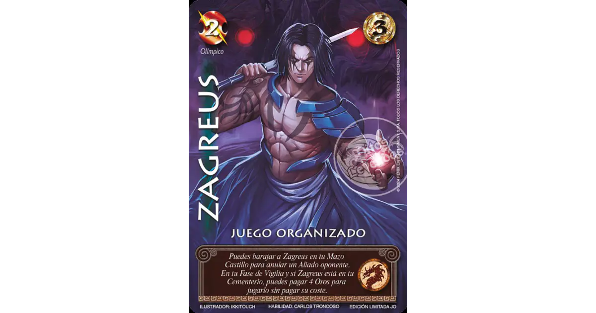 ZAGREUS JO - SINGLES MITOS Y LEYENDAS