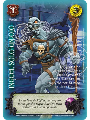 INGCEL SOLO UN OJO (HD ANIVERSARIO - VASALLA - REWORK)