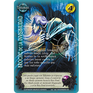 BROCHE DE LA INVISIBILIDAD (HD ANIVERSARIO - VASALLA - REWORK)