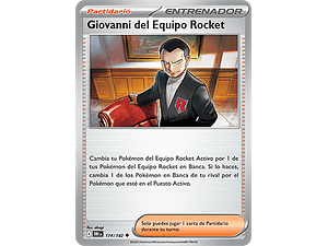 GIOVANNI DEL EQUIPO ROCKET 174/182  - Singles Pokemon TCG