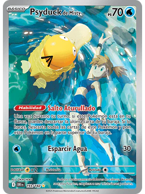 PSYDUCK DE MISTY 193/182 - Singles Pokemon TCG