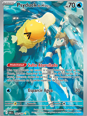 PSYDUCK DE MISTY 193/182 - Singles Pokemon TCG