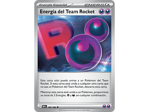 ENERGIA DEL EQUIPO ROCKET 182/182