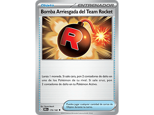 BOMBA RIESGOSA DEL EQUIPO ROCKET 179/182