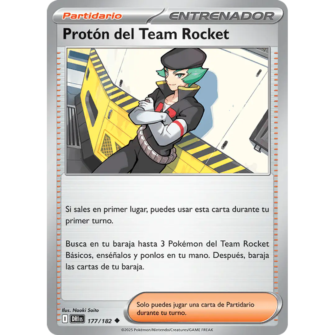 PROTON DEL EQUIPO ROCKET 177/182 1