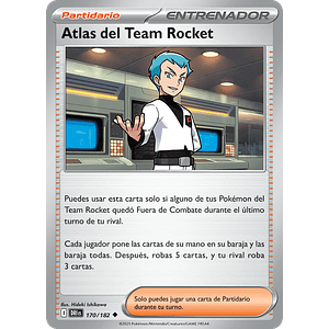 ATLAS DEL EQUIPO ROCKET 170/182