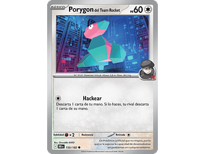 PORYGON DEL EQUIPO ROCKET 153/182