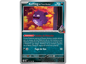 KOFFING DEL EQUIPO ROCKET 125/182