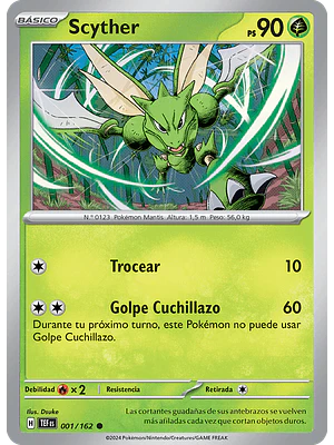 SCYTHER  001/162
