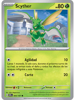 SCYTHER  004/197