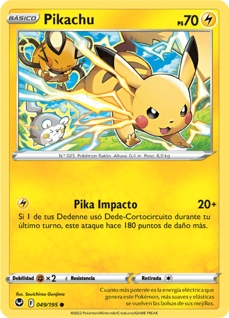 PIKACHU 049/195