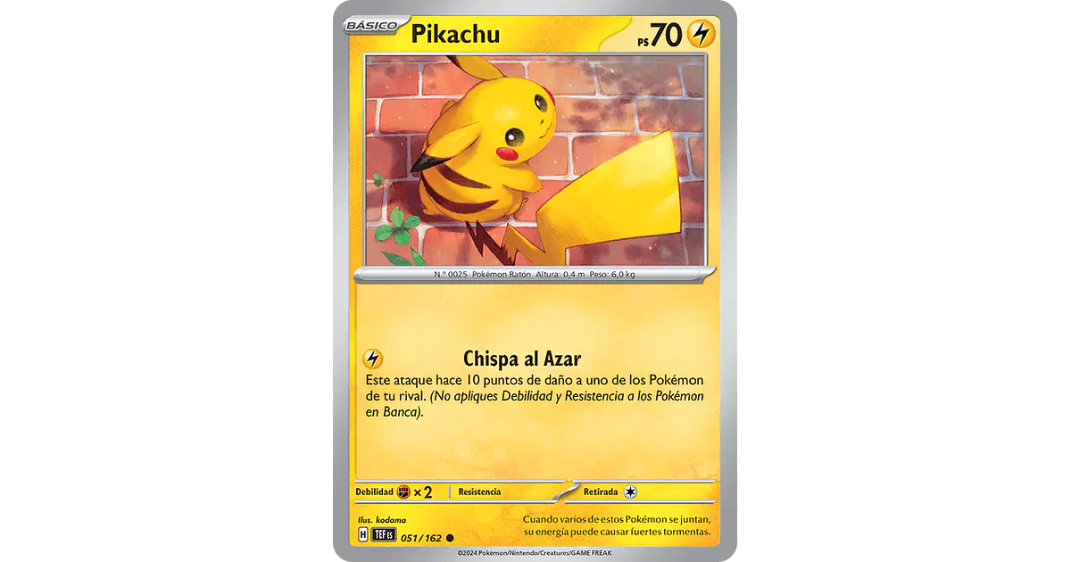 PIKACHU 051/162