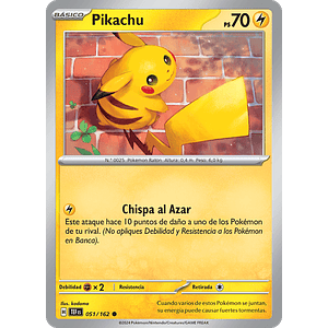 PIKACHU 051/162