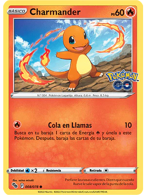 CHARMANDER 008/078