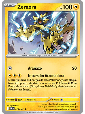 ZERAORA 078/182