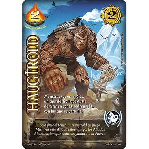 HAUGTROLD (KIT RACIAL ABOMINACIÓN 2025)