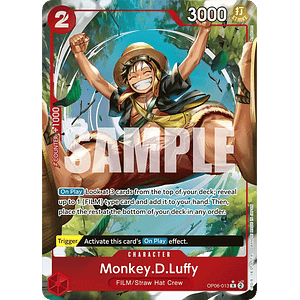 MONKEY.D.LUFFY (ALTERNATE ART) OP06-013